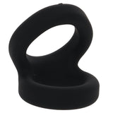 Alpha Ring Liquid Silicone Snug Tugger in Black Cock Rings - Tophatter Daily Deals