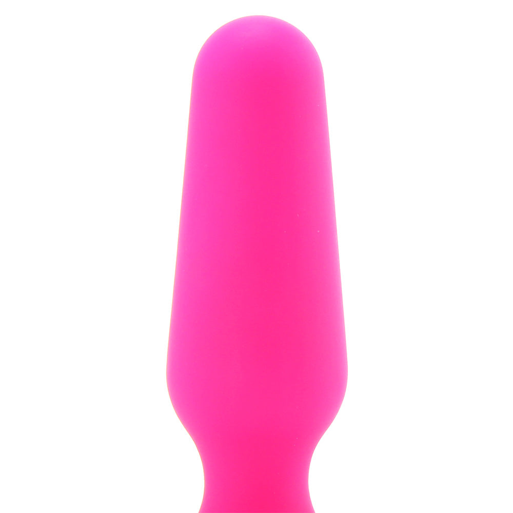 All About Anal Seamless Silicone 3 Inch Butt Plug in Pink Anal Sex Toys > Anal Beads - Tophatter Daily Deals