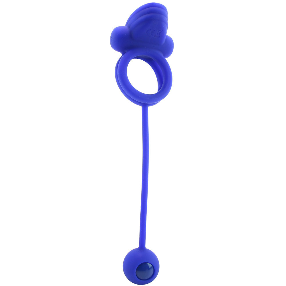Dual Rockin' Rim Enhancer Cock Ring in Blue - Tophatter's Adult Sex Toys Online Cock Rings - Tophatter Daily Deals