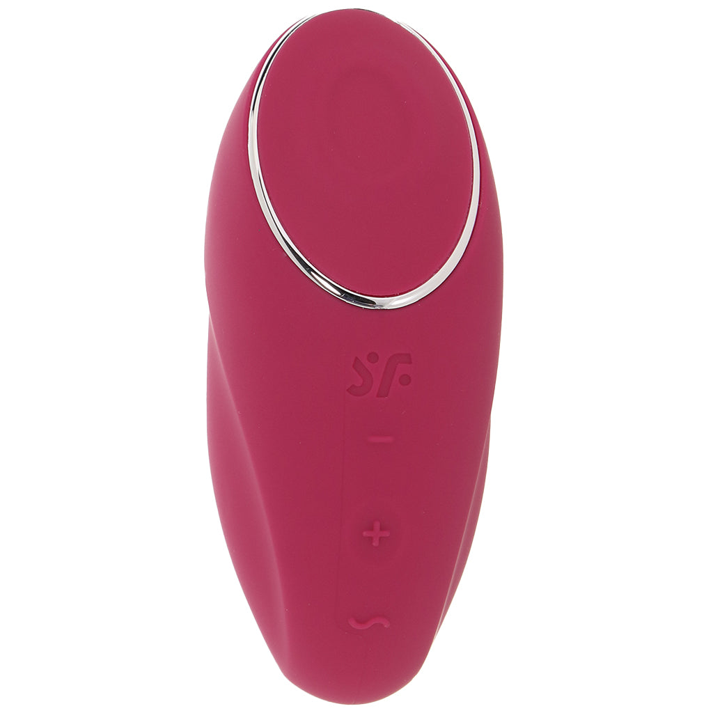 Satisfyer Tap & Climax 1 Tapping Vibe in Red Vibrators > Clitoral Stimulators - Tophatter Daily Deals