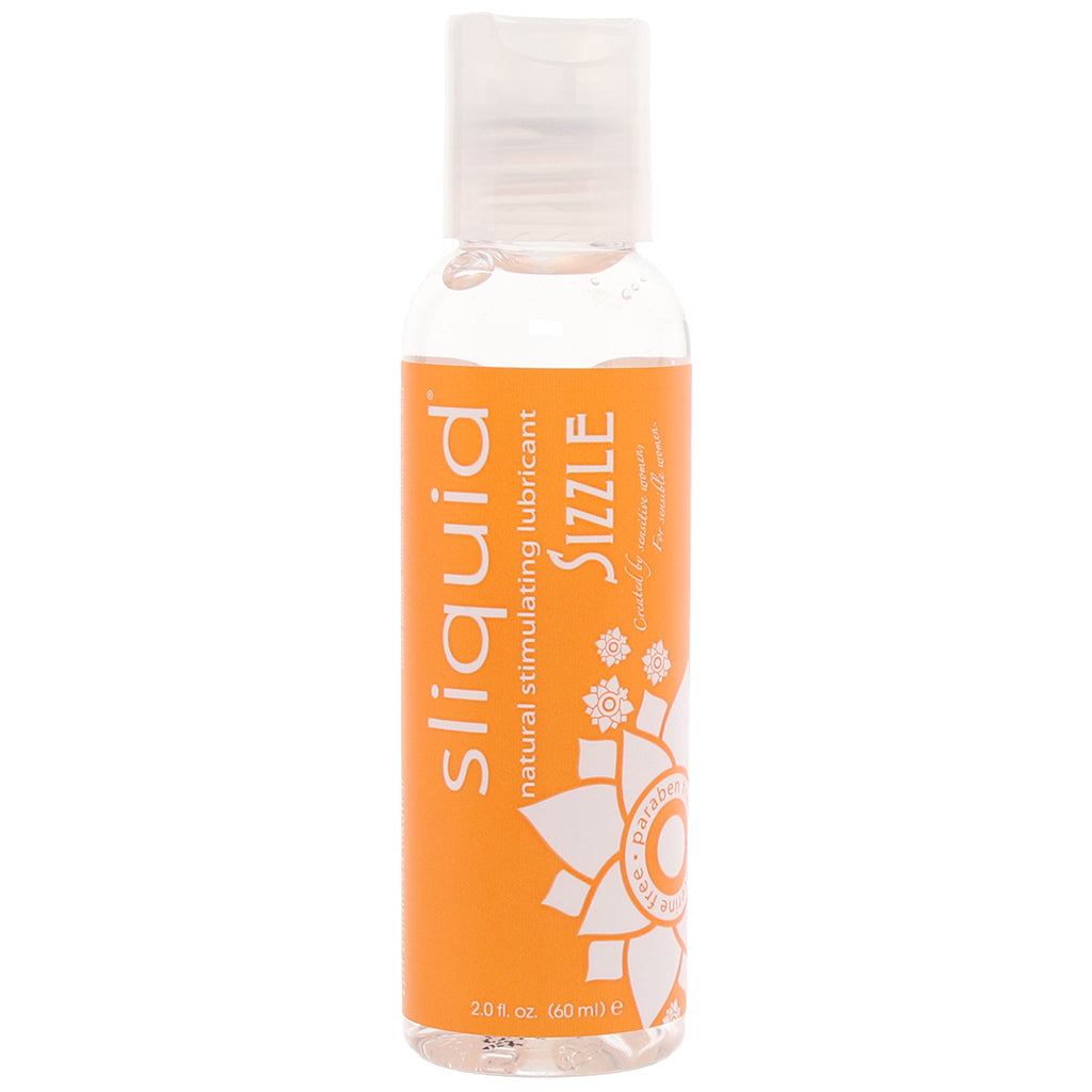 Sizzle Natural Stimulating Lubricant in 2oz/60ml Lubes and Lotions > Stimulating Lubricants - Tophatter Daily Deals