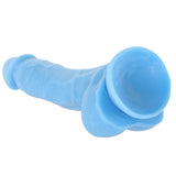 Neo 7.5 Inch Dual Density Cock with Balls in Blue Dildo Sex Toys > Realistic Dildos - Tophatter Daily Deals