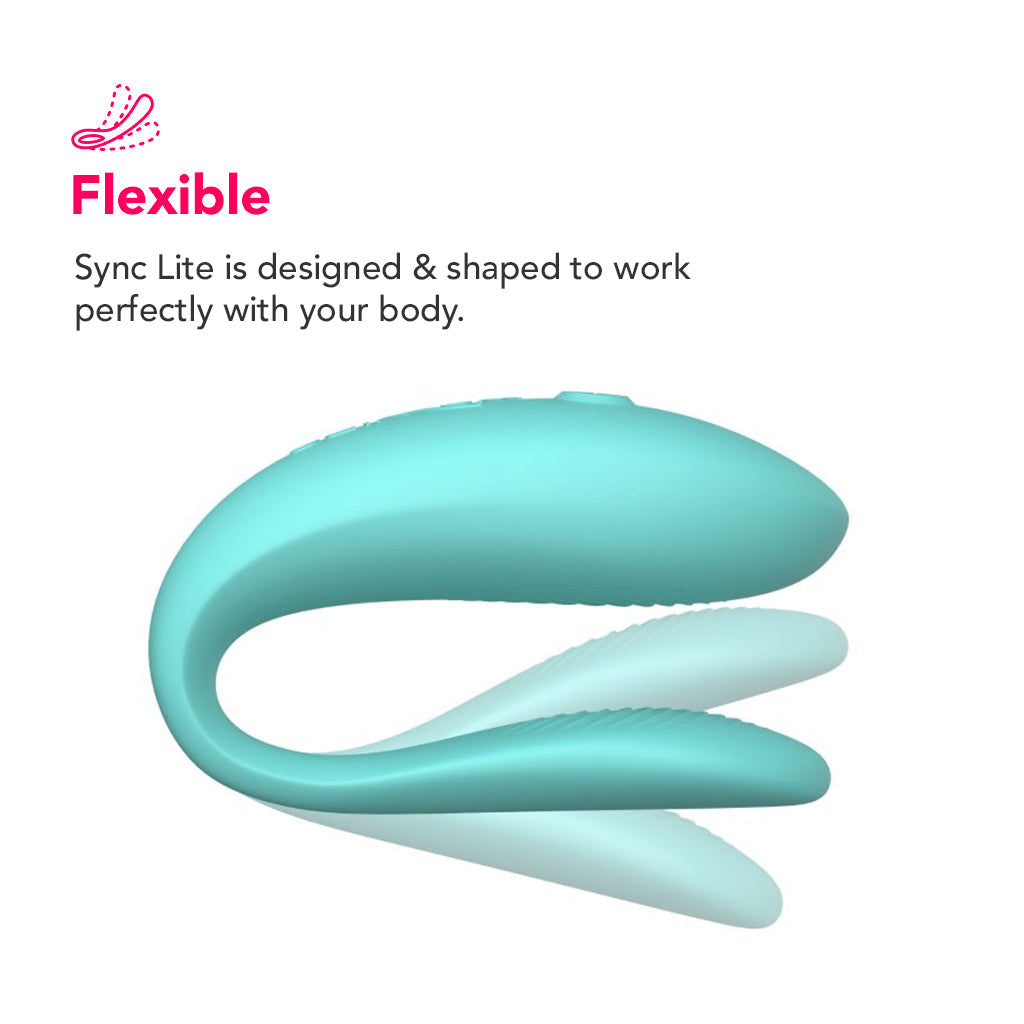We-Vibe Sync Lite Couple's Vibe in Aqua - Tophatter's Vibrator Deals Online Vibrators > G-Spot Vibrators - Tophatter Daily Deals