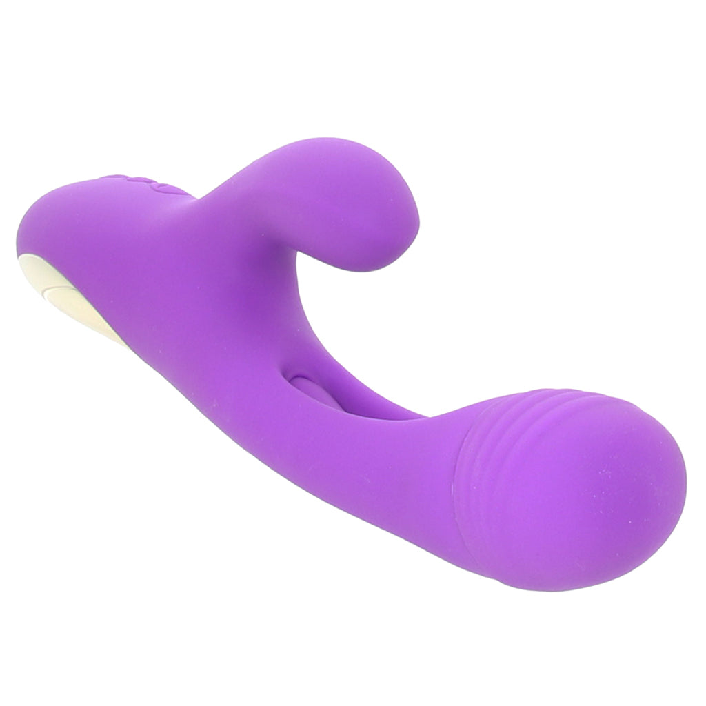 inmi Tri-Flick Flicking Rabbit Vibe - Tophatter's Vibrator Deals Online Vibrators > Rabbit Vibrators - Tophatter Daily Deals