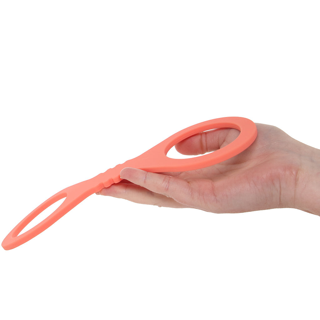 S&M Peaches 'n CreaMe Silicone Cuffs in Small - Tophatter's Adult Sex Toys Online Bondage and Fetish > Wrist and Ankle Cuffs - Tophatter Daily Deals