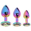 Ouch! Venice Collection Metal Anal Plug Set Anal Sex Toys > Butt Plugs - Tophatter Daily Deals