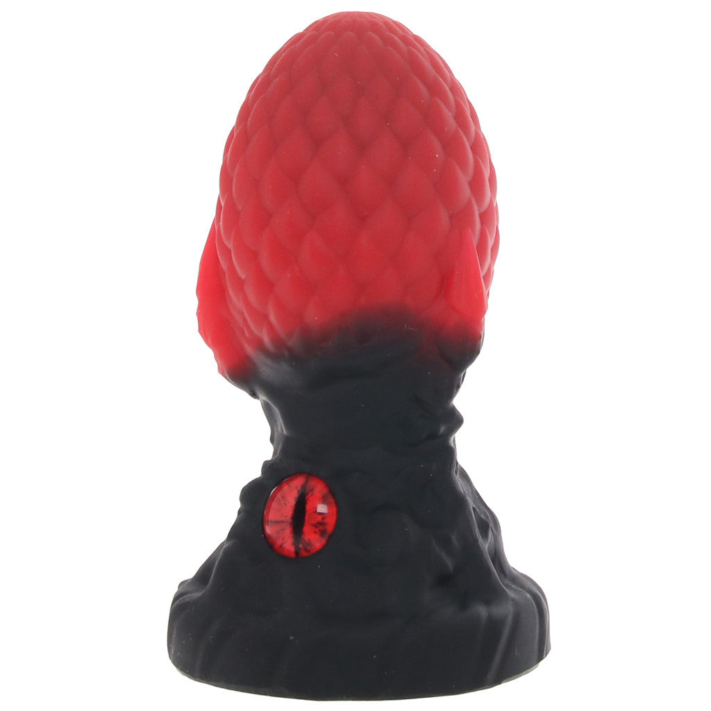 Creature Cocks Eye of the Dragon Silicone Plug in Red Anal Sex Toys > Butt Plugs - Tophatter Daily Deals