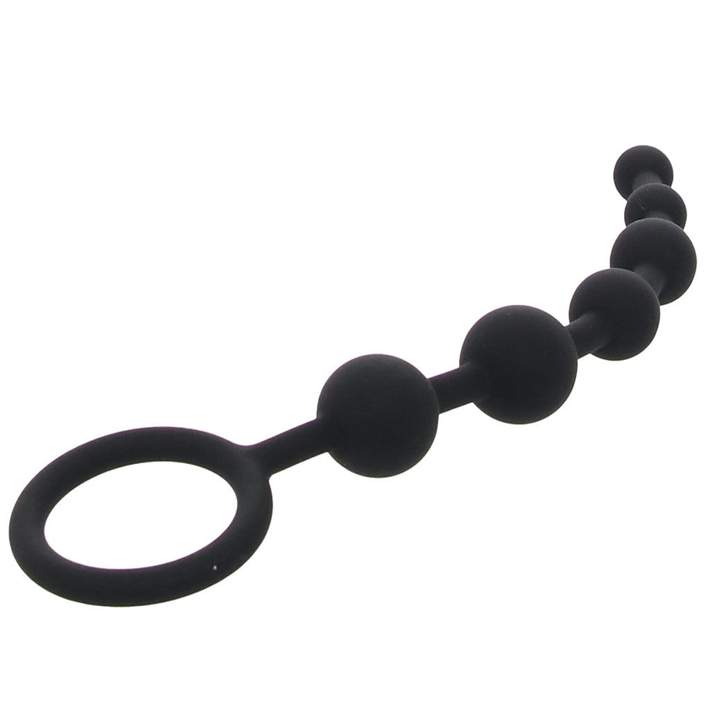 All About Anal Silicone Beads in Black - Tophatter's Adult Sex Toys Online Anal Sex Toys > Anal Beads - Tophatter Daily Deals