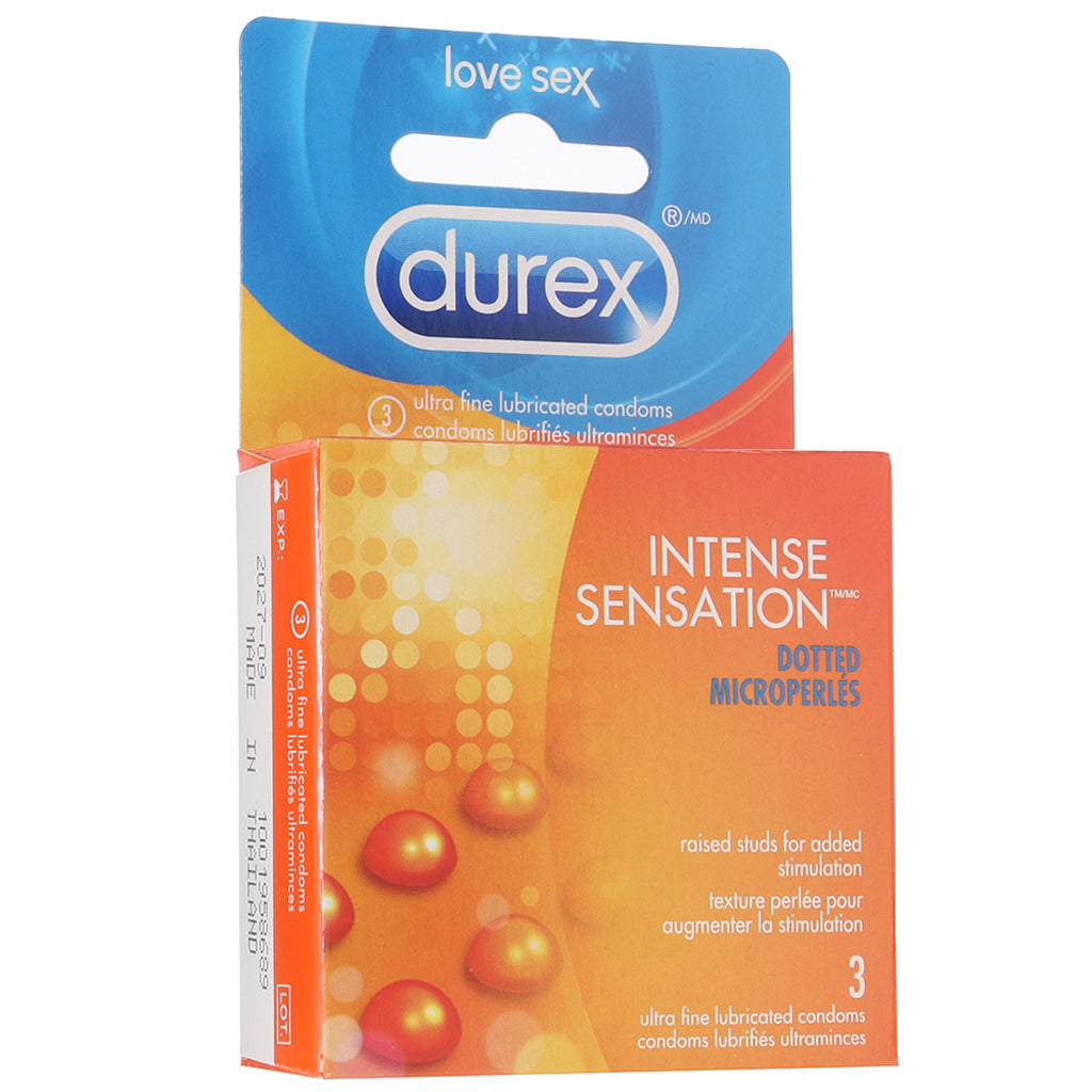 Intense Sensation Condoms in 3 Pack Condoms - Tophatter Daily Deals
