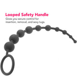Anal Adventures Platinum Silicone Anal Beads Anal Sex Toys > Anal Beads - Tophatter Daily Deals