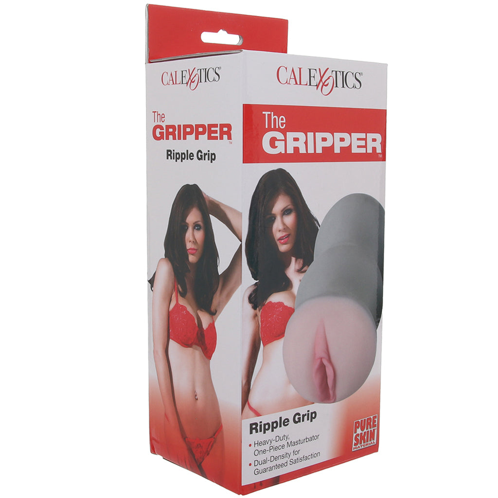 The Gripper Ripple Grip Masturbator - Tophatter's Adult Products Male Masturbators > Self-Contained Strokers - Tophatter Daily Deals