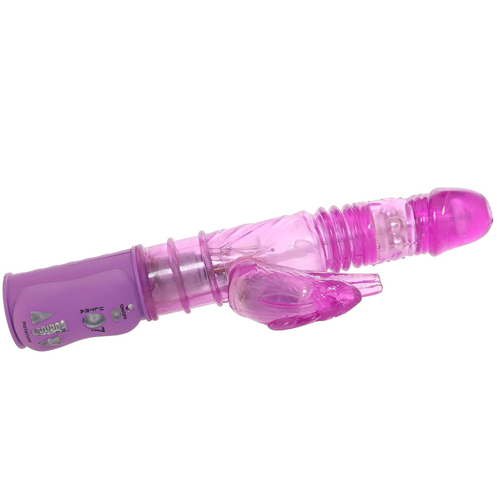 BunnyTron Thruster Rabbit Vibe in Purple - Tophatter's Adult Sex Toys Online Vibrators > Rabbit Vibrators - Tophatter Daily Deals