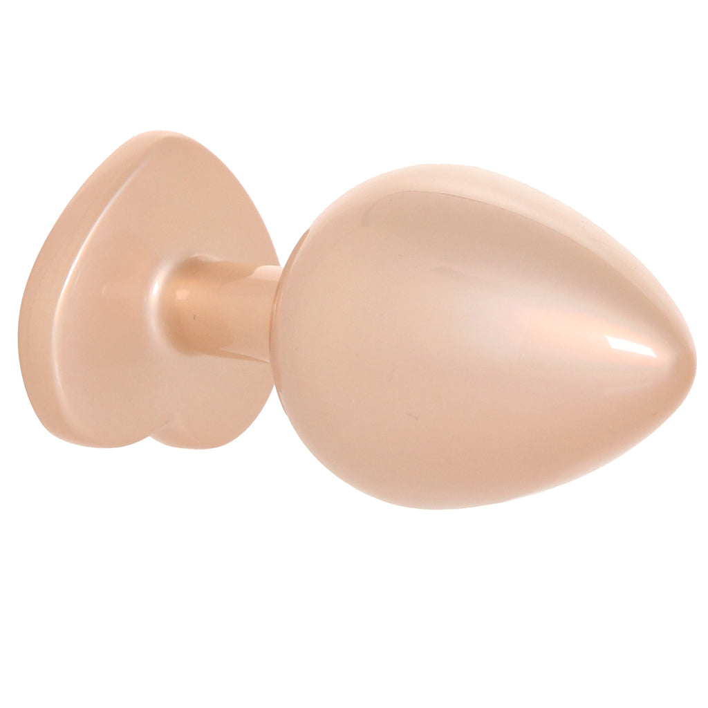 Booty Bling Gold Metal Jewelled Butt Plug in Medium Anal Sex Toys > Butt Plugs - Tophatter Daily Deals