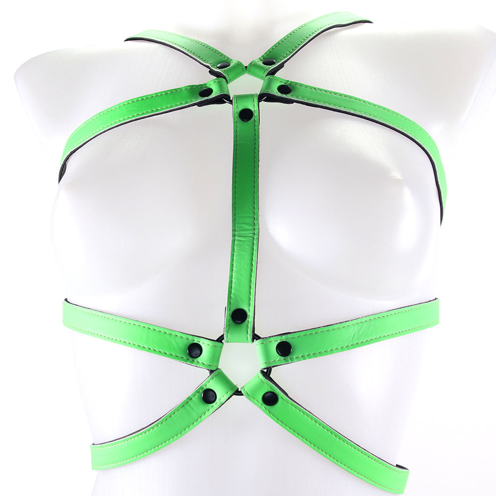 Ouch! Glow In The Dark Body Harness /XL Bondage and Fetish > Men's Bondage Wear - Tophatter Daily Deals