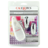 Pocket Exotics Double Silver Bullets Vibe - Tophatter's Adult Products Vibrators > Bullet and Egg Vibrators - Tophatter Daily Deals