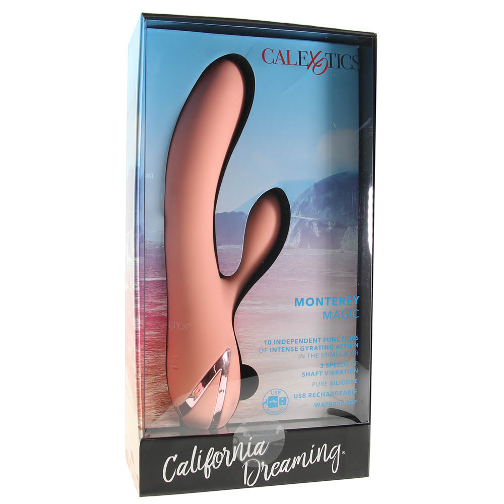 California Dreaming Monterey Magic Rabbit Vibe - Tophatter's Adult Sex Toys Online Vibrators > Rabbit Vibrators - Tophatter Daily Deals
