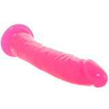 RealRock 9 Inch Glow-in-the-Dark Slim Dildo in Pink Dildo Sex Toys > Realistic Dildos - Tophatter Daily Deals