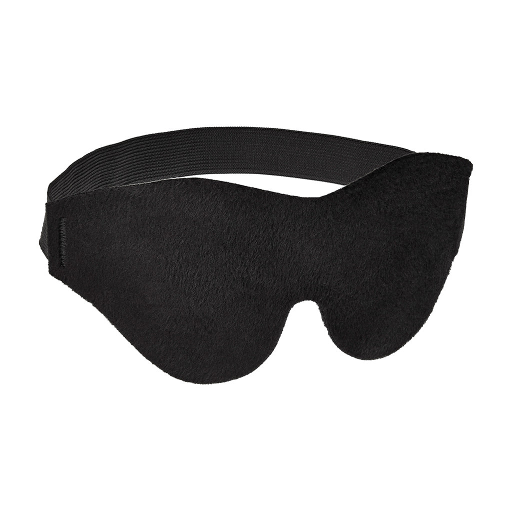 Soft Blindfold in Black - Tophatter's Adult Products Bondage and Fetish > Pleasure Masks and Dress Up Play - Tophatter Daily Deals