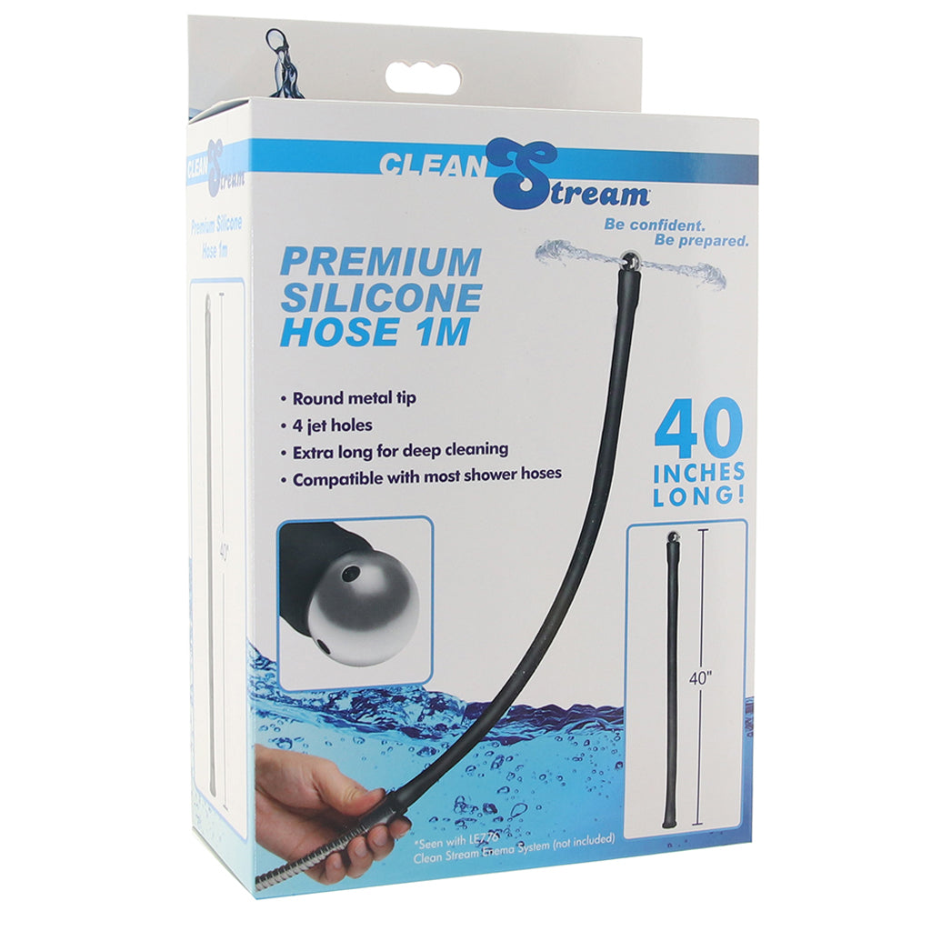 Clean Stream Premium Silicone Hose in 3.3'/1m Anal Sex Toys > Douche and Enema - Tophatter Daily Deals