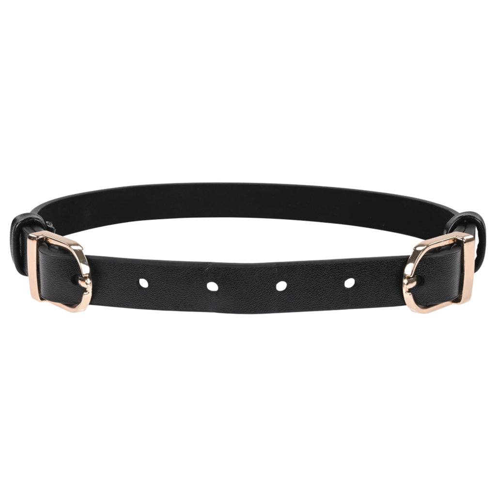 Sex & Mischief Double Buckle Day Collar Bondage and Fetish > Leashes and Collars - Tophatter Daily Deals