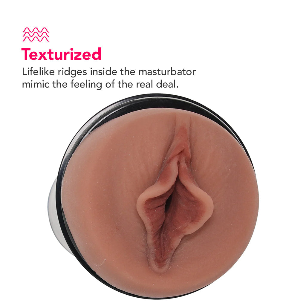 PDX Wet Pussies Super Sucker XXL Stroker in Brown Male Masturbators > Pocket Strokers - Tophatter Daily Deals