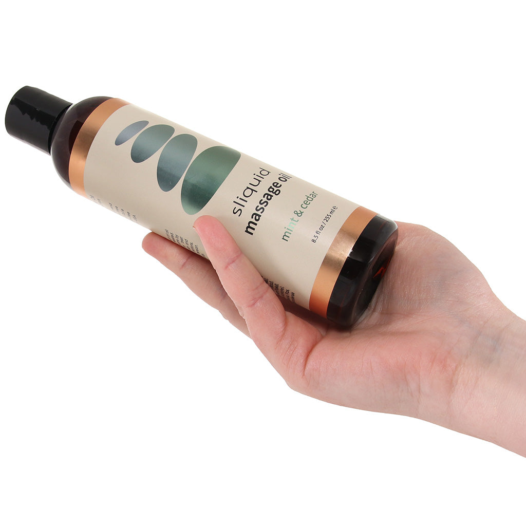 Balance Massage Oil 8.5oz/255ml in Mint & Cedar Lubes and Lotions > Erotic Massage Oils - Tophatter Daily Deals