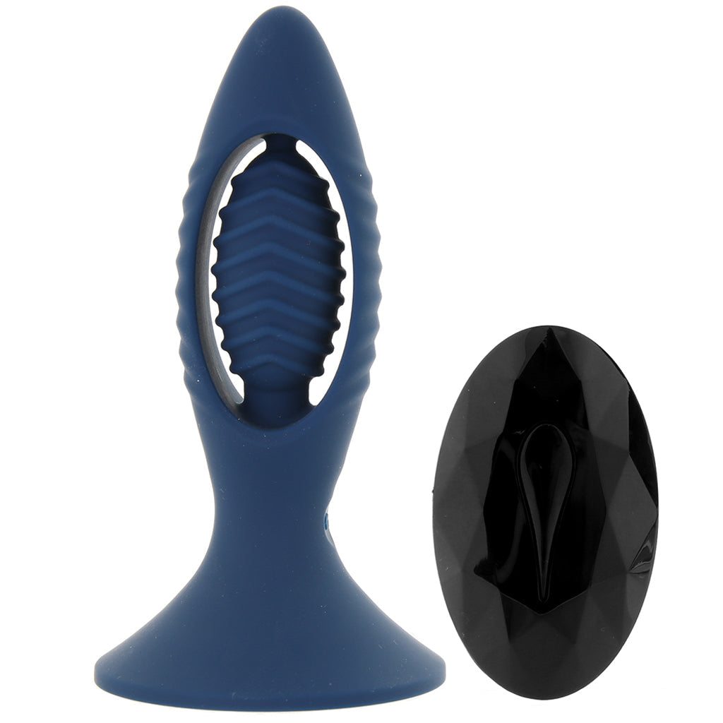 Renegade V2 Remote Anal Plug in Blue - Tophatter's Vibrator Deals Online Anal Sex Toys > Butt Plugs - Tophatter Daily Deals