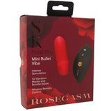 Secret Kisses Petal Play Mini Bullet Vibe with Remote Vibrators > Bullet and Egg Vibrators - Tophatter Daily Deals