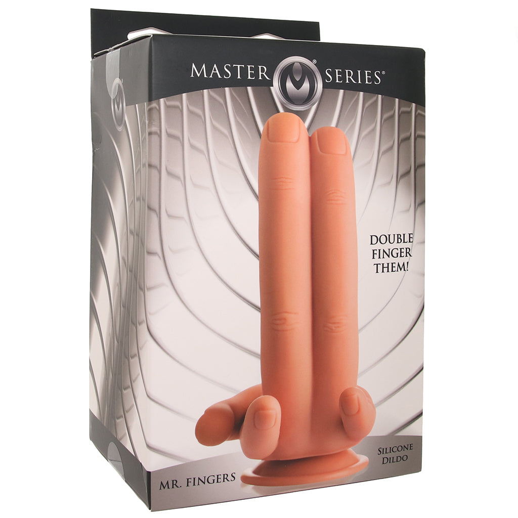 Master Series Mr. Fingers Silicone Dildo Dildo Sex Toys > Non-Phallic Dildos - Tophatter Daily Deals