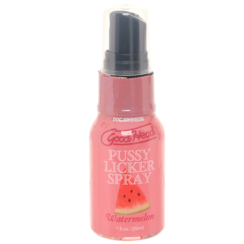 GoodHead Pussy Licker Spray 1fl.oz/29ml in Watermelon Lubes and Lotions > Flavored Sex Lubes - Tophatter Daily Deals