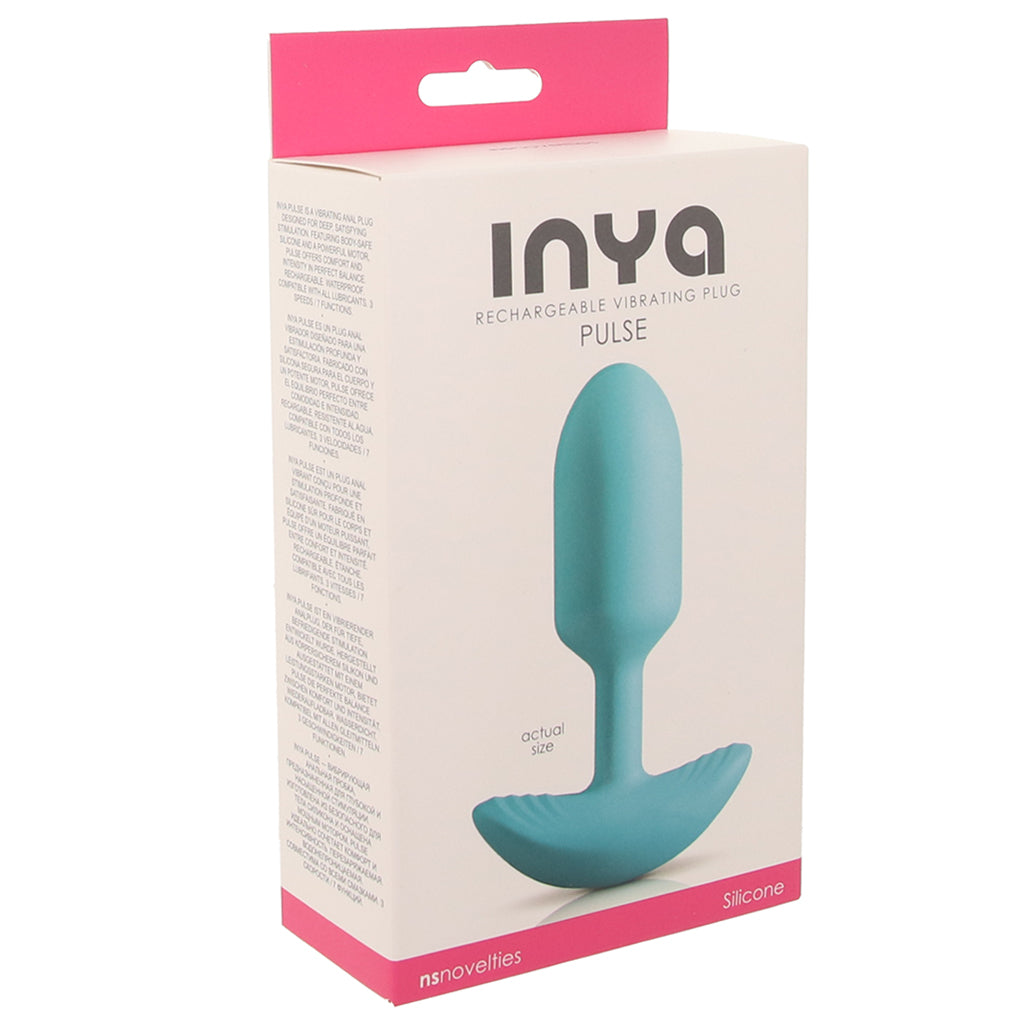Inya Pulse Vibrating Butt Plug Anal Sex Toys > Butt Plugs - Tophatter Daily Deals