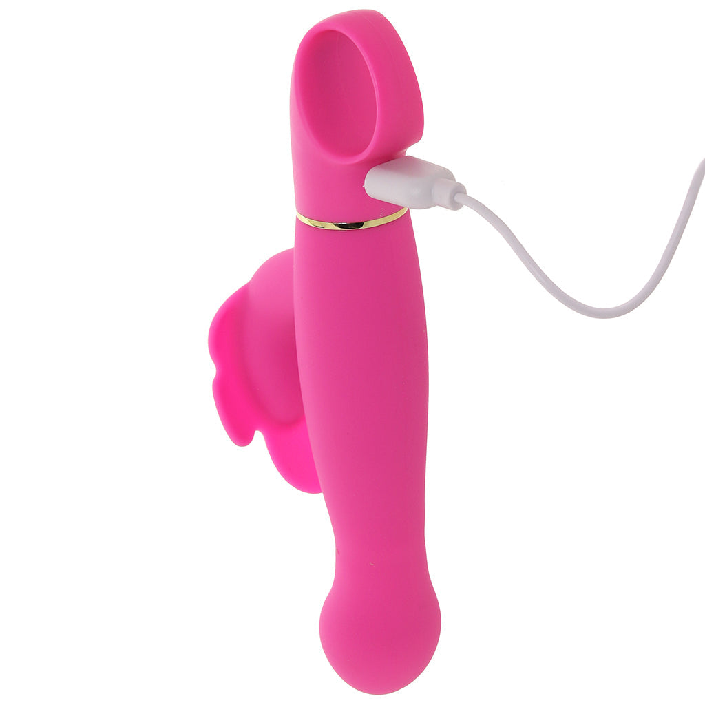 Aria Naughty AF 2.0 RumboTech Rabbit Vibe - Tophatter's Vibrator Deals Online Vibrators > Rabbit Vibrators - Tophatter Daily Deals