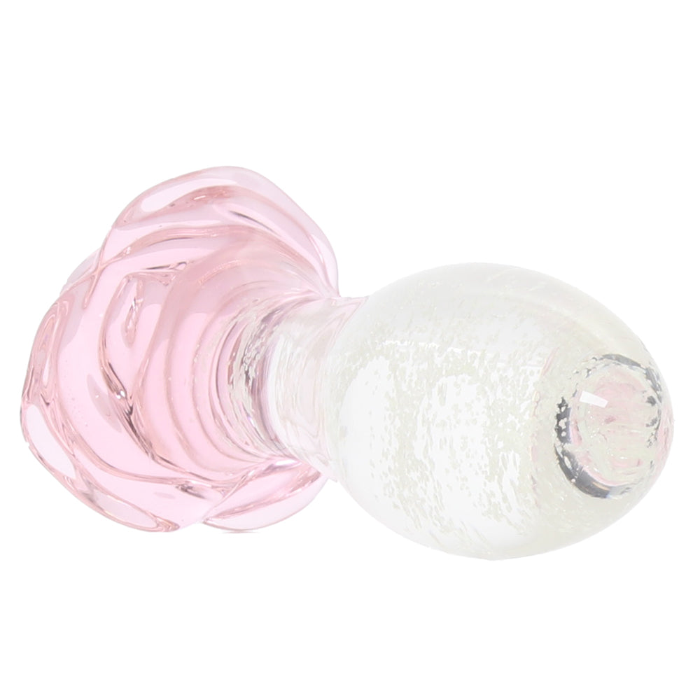 Intimately GG Glass Rose Plug - Tophatter's Adult Products Anal Sex Toys > Butt Plugs - Tophatter Daily Deals