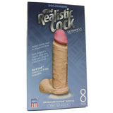 The Realistic ULTRASKYN 8 Inch Cock in White Dildo Sex Toys > Realistic Dildos - Tophatter Daily Deals