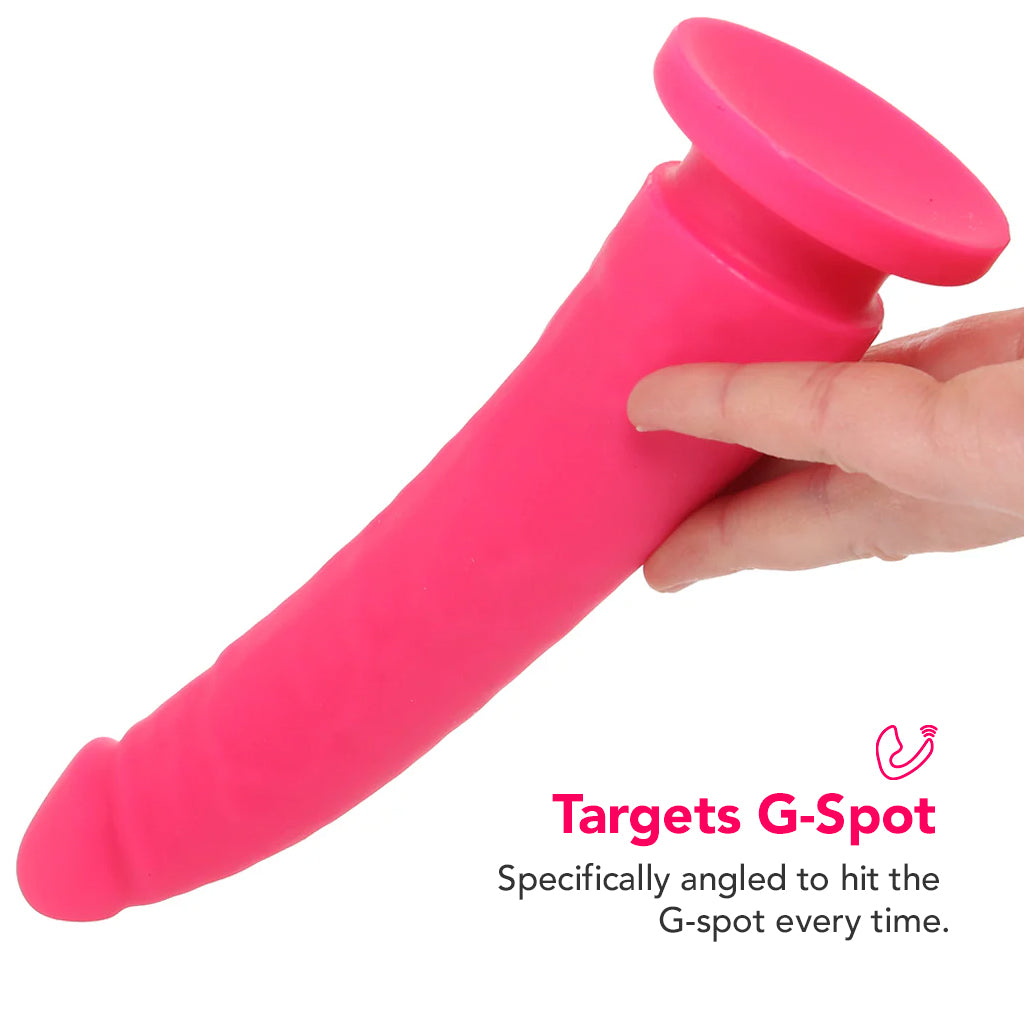 PinkCherry Premium 7.5 Inch Pink Silicone Realistic Dildo - Wholesale Prices (Limited Deals)