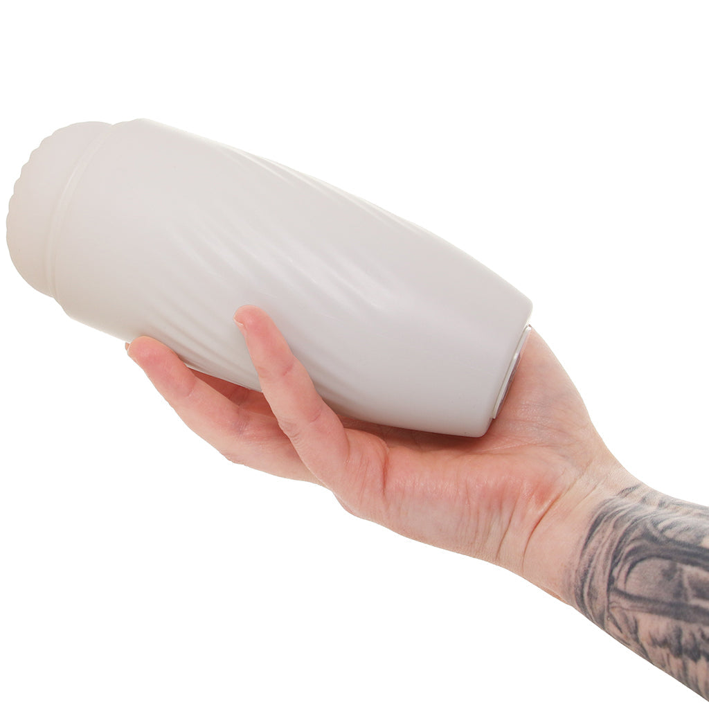 Magic Vibrating & Talking Masturbator - Tophatter's Adult Sex Toys Online Male Masturbators > Self-Contained Strokers - Tophatter Daily Deals