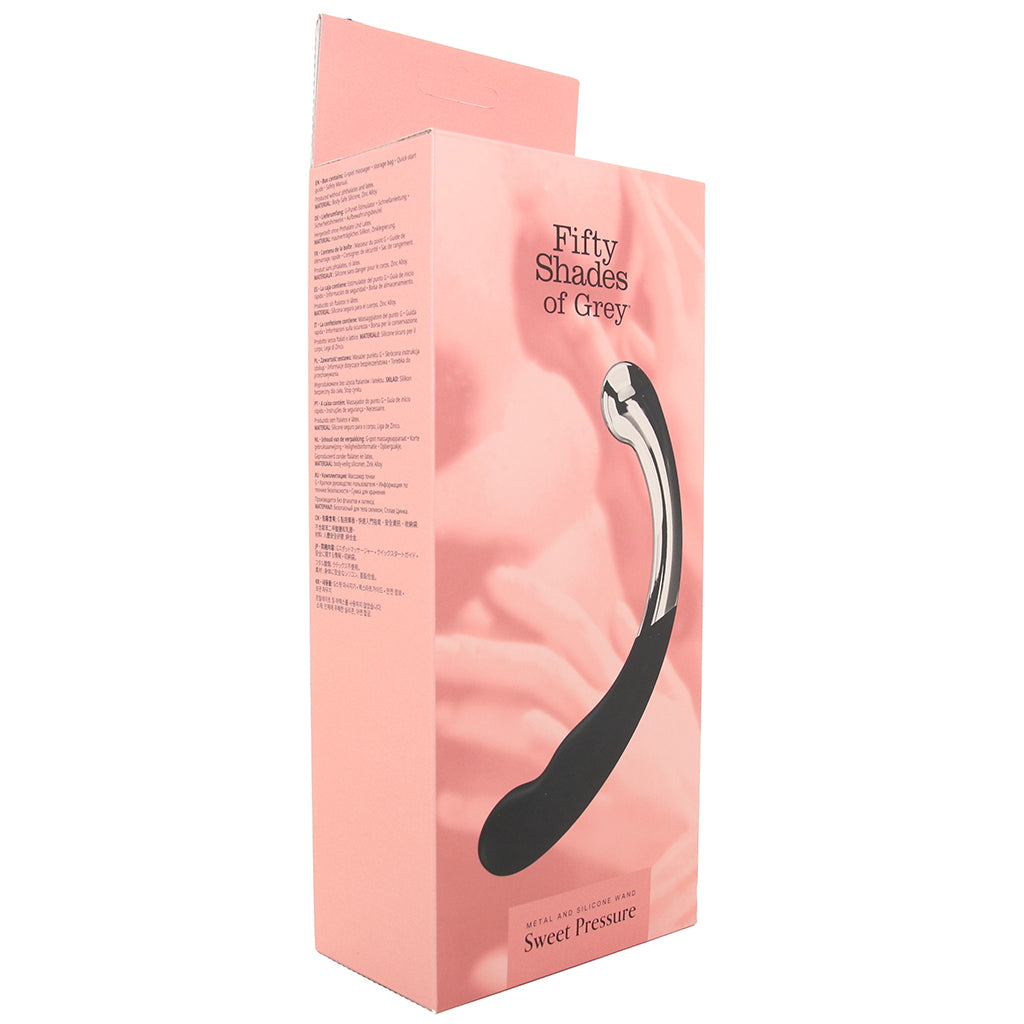 Sweet Pressure Metal & Silicone G-Spot Wand Dildo Sex Toys > G-Spot Dildos - Tophatter Daily Deals