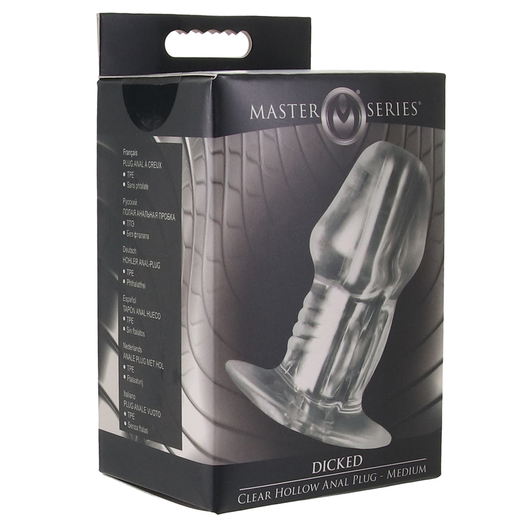 Master Series Dicked Hollow Anal Plug in Medium Anal Sex Toys > Butt Plugs - Tophatter Daily Deals