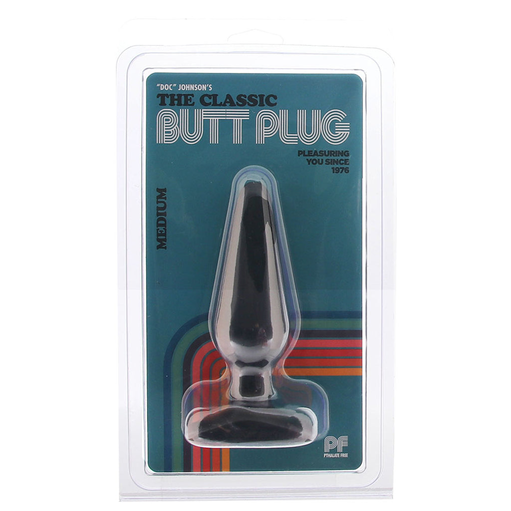 Butt Plug Medium in Black Anal Sex Toys > Butt Plugs - Tophatter Daily Deals