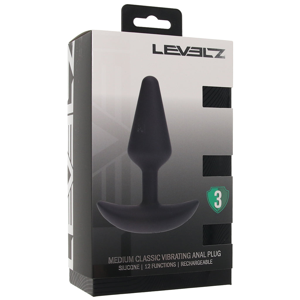 LEVELZ Classic Vibrating Anal Plug Anal Sex Toys > Butt Plugs - Tophatter Daily Deals