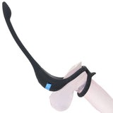 Trinity Men Vibrating C-Ring & Anal Stimulator Cock Rings - Tophatter Daily Deals