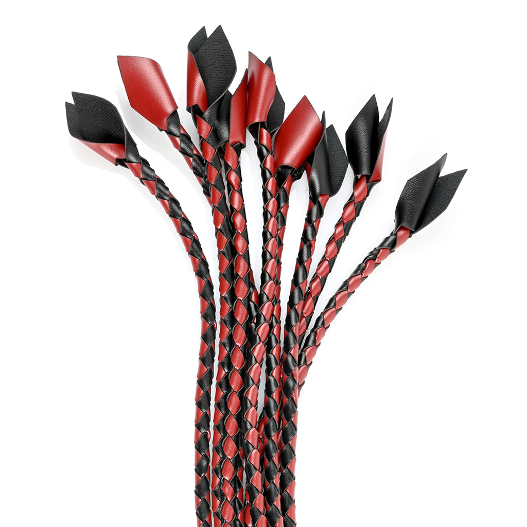 Saffron Braided Flogger - Tophatter's Adult Products Bondage and Fetish > Whips and Crops - Tophatter Daily Deals