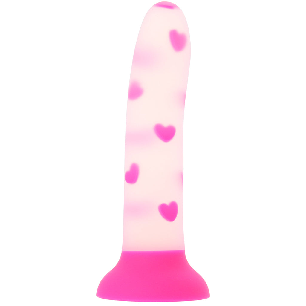 Glow Stick Heart Glow in the Dark Dildo Dildo Sex Toys > G-Spot Dildos - Tophatter Daily Deals
