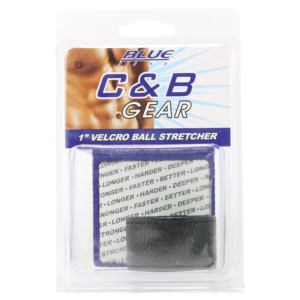 Blue Line 1 Inch Velcro Ball Stretcher - Tophatter's Adult Sex Toys Online Bondage and Fetish > Cock and Ball Devices - Tophatter Daily Deals
