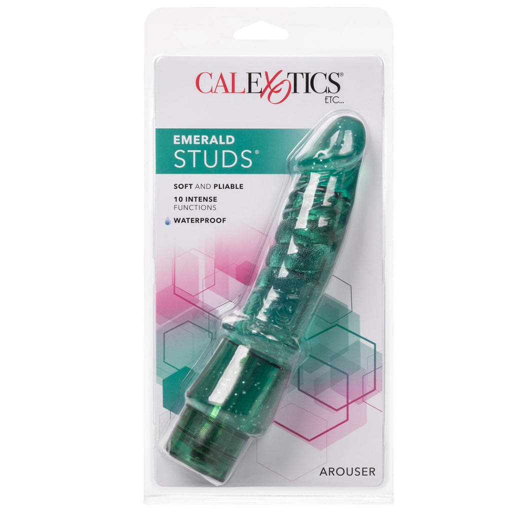 Emerald Studs Arouser Waterproof Vibe - Tophatter's Adult Sex Toys Online Vibrators > G-Spot Vibrators - Tophatter Daily Deals