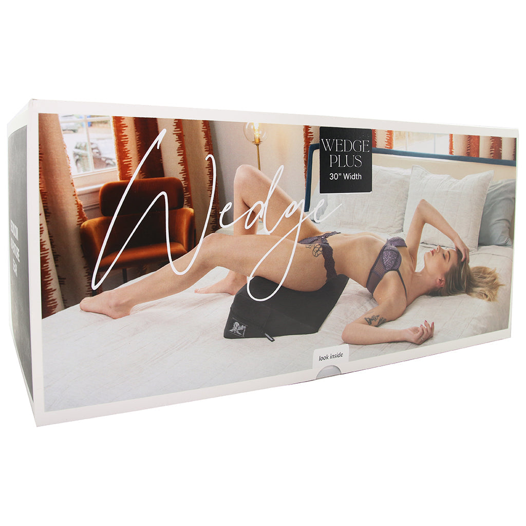 Super Wedge Sex Pillow in Black Sex Furniture > Sex Machine - Tophatter Daily Deals