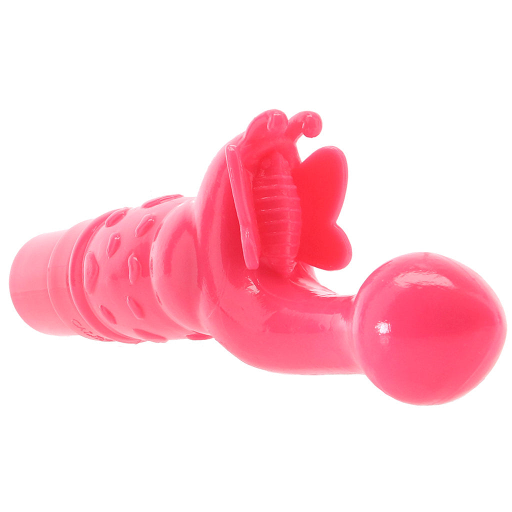 Rechargeable Butterfly Kiss Vibe in Pink Vibrators > G-Spot Vibrators - Tophatter Daily Deals
