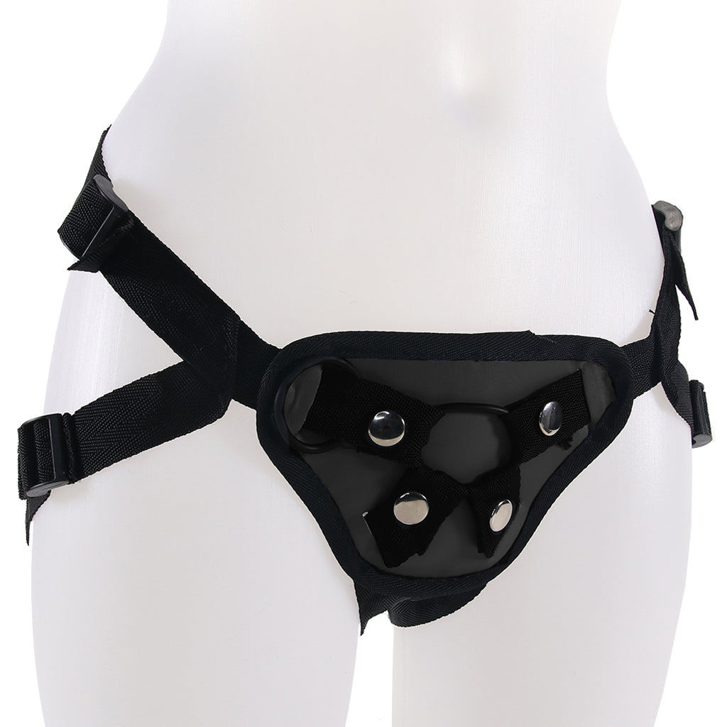 Dr Love's Universal Strap-On Harness in Black Dildo Sex Toys > Strap-On and Harnesses - Tophatter Daily Deals