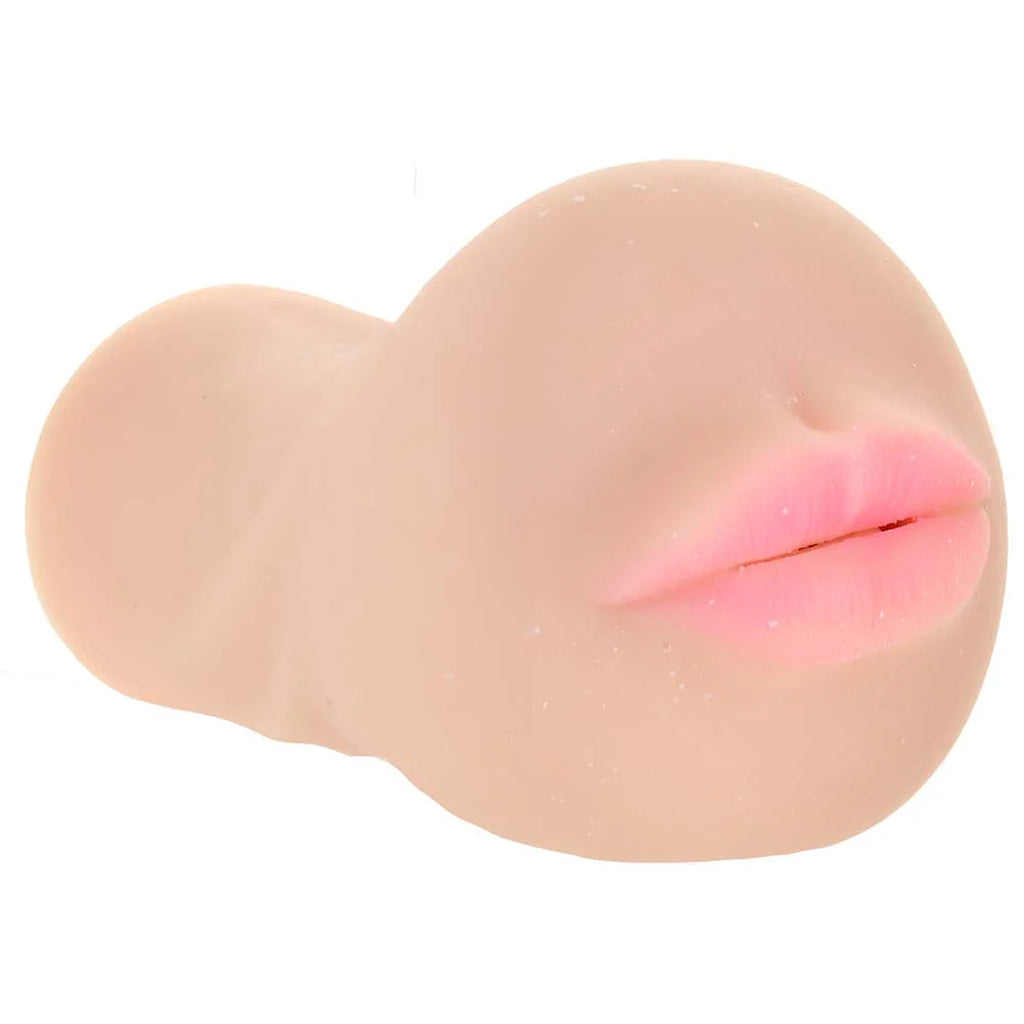 Stroke It Anatomical Mouth Stroker in Ivory - Tophatter's Adult Products Male Masturbators > Mouth Masturbators & Strokers - Tophatter Daily Deals