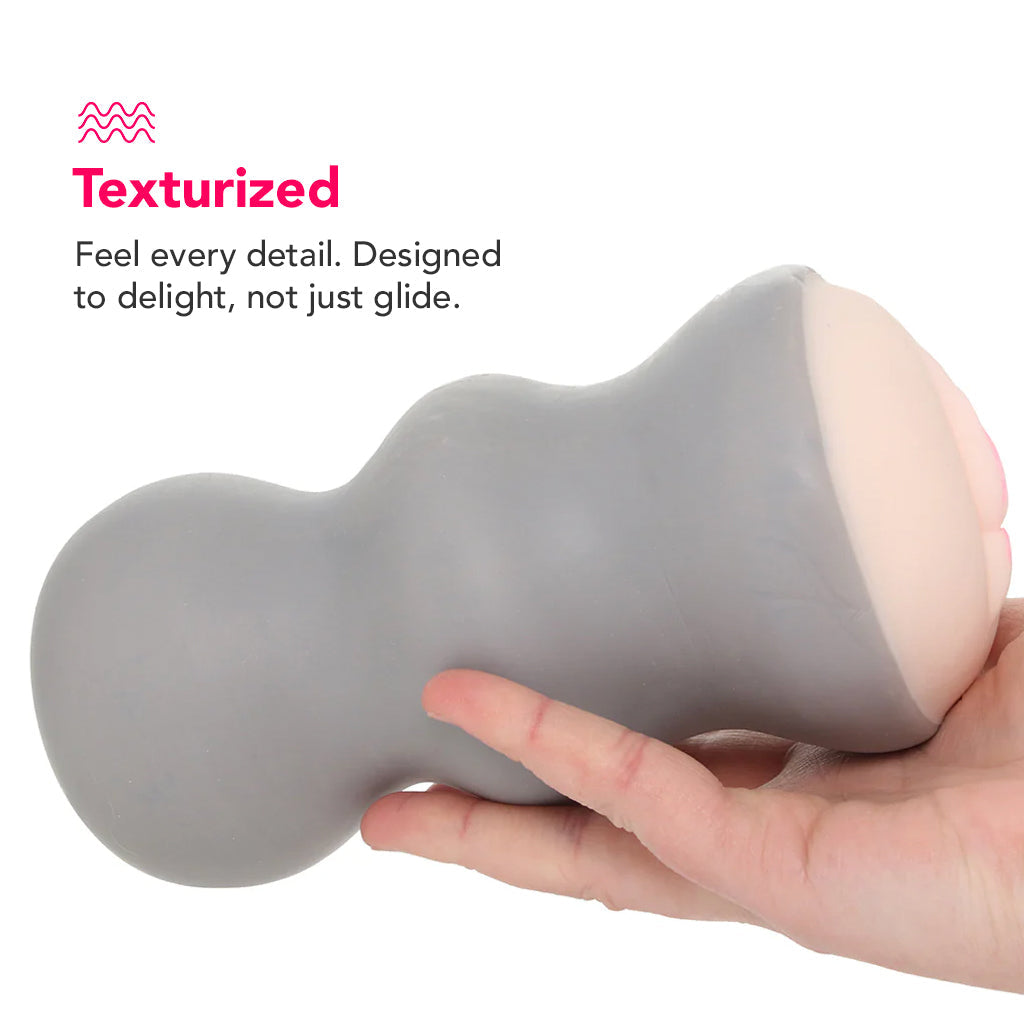 The Gripper Ripple Grip Masturbator Male Masturbators > Self-Contained Strokers - Tophatter Daily Deals